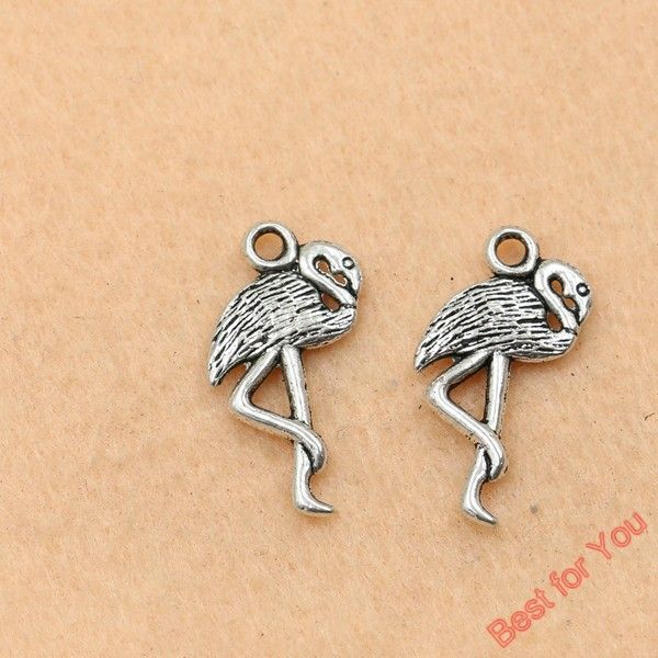 100pcs tibetan silver tone flamingo charm pendant jewelry making craft diy 23x13mm jewelry making, Bronze;silver
100pcs tibetan silver tone flamingo charm pendant jewelry making craft diy 23x13mm jewelry making, Bronze;silver