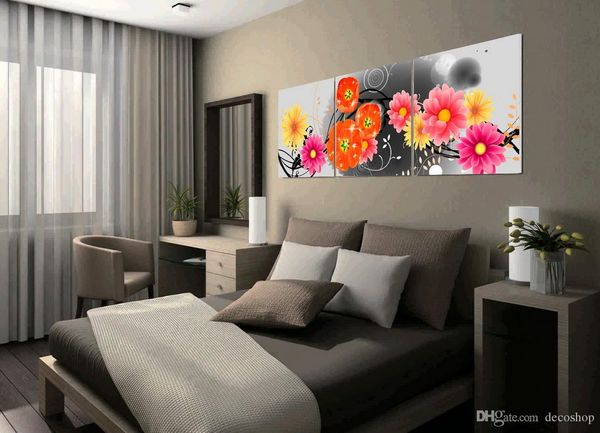 contemporary beautiful flower painting giclee print on canvas home decoration wall art set30101
contemporary beautiful flower painting giclee print on canvas home decoration wall art set30101