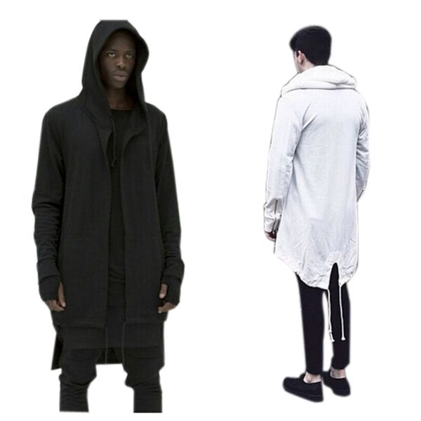 wholesale-2016 mens hooded outwear plus long hoodies overcoat dovetail cardigan hiphop men cloak oversize streetwear, Black
wholesale-2016 mens hooded outwear plus long hoodies overcoat dovetail cardigan hiphop men cloak oversize streetwear, Black