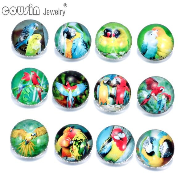 12pcs/lot Mixed Colors Parrot 18mm snap button Jewelry Faceted glass Snap Fit snap Bracelet Jewelry KZ0131
12pcs/lot Mixed Colors Parrot 18mm snap button Jewelry Faceted glass Snap Fit snap Bracelet Jewelry KZ0131