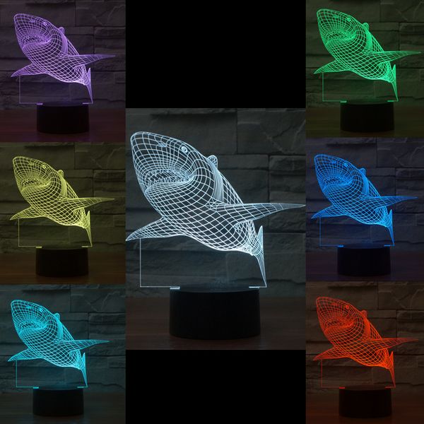 mixed lot shark 3d optical night light 10 eds acrylic light panel battery dc 5v factory wholesale
mixed lot shark 3d optical night light 10 eds acrylic light panel battery dc 5v factory wholesale