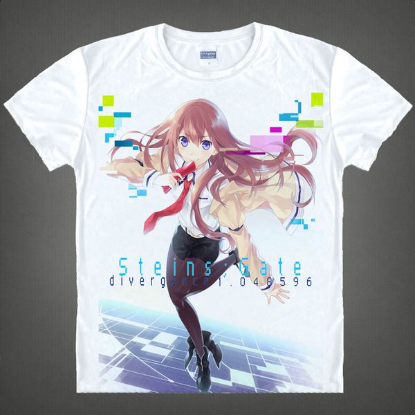 anime shirt steins gate t-shirts multi-style short makise kurisu shiina mayuri cosplay motivs vintage printed shirts tee-style132-no01, White;black
anime shirt steins gate t-shirts multi-style short makise kurisu shiina mayuri cosplay motivs vintage printed shirts tee-style132-no01, White;black