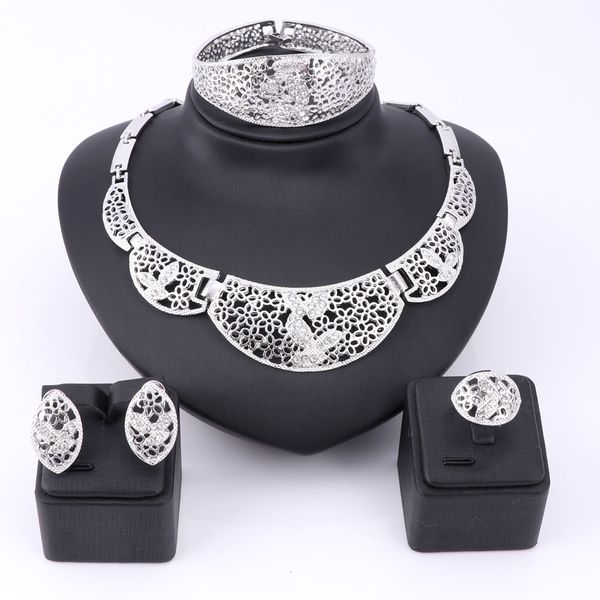 vintage sets necklace jewelry accessories pendant beads african earrings imitated collar crystal wedding bridal pendant painting kexkm, Silver
vintage sets necklace jewelry accessories pendant beads african earrings imitated collar crystal wedding bridal pendant painting kexkm, Silver