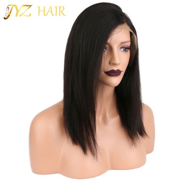 jyz full lace wig black women glueless lace front wigs with baby hair 130% density straight human wig medium brown swiss lace wig, Black;brown
jyz full lace wig black women glueless lace front wigs with baby hair 130% density straight human wig medium brown swiss lace wig, Black;brown