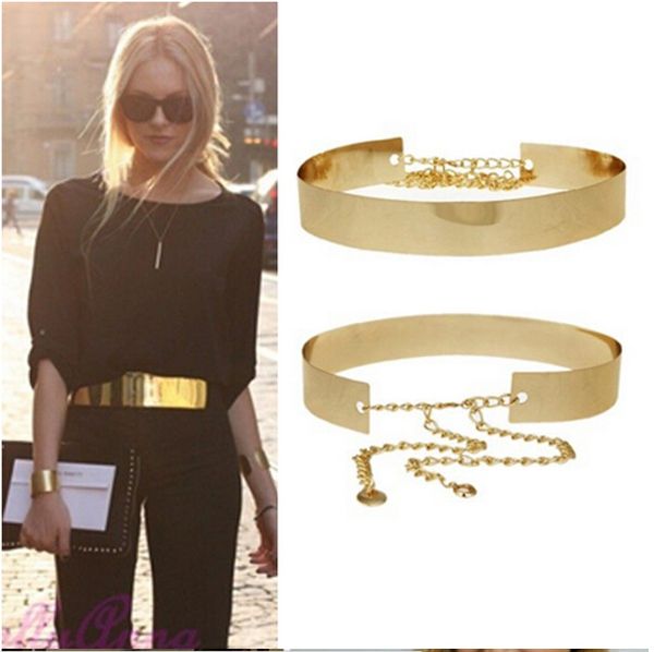 удивительный новая мода панк полный металл зеркало поясной ремень для женщин металлическая пластина широкий cummerbunds с цепями золото сере, Slivery;black
удивительный новая мода панк полный металл зеркало поясной ремень для женщин металлическая пластина широкий cummerbunds с цепями золото сере, Slivery;black