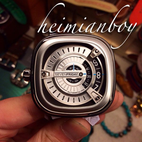 Горячее надувательство 2016 Новейшая Мода SevenFriday Часы Марка Часы M Серии M1-1 Мужчины
Горячее надувательство 2016 Новейшая Мода SevenFriday Часы Марка Часы M Серии M1-1 Мужчины
