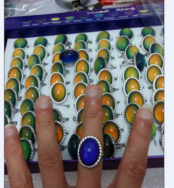 fashion hight quality charming large oval mood rings change color ring female fashion opening ring 100pcs/lot, Silver
fashion hight quality charming large oval mood rings change color ring female fashion opening ring 100pcs/lot, Silver