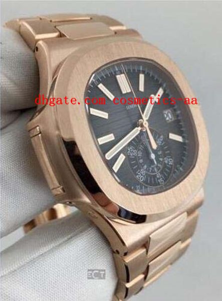 Luxury Wristwatch New Automatic N@utilus 5980/1R Black Dial 18kt Rose Gold MINT Men's Watches Wristwatch
Luxury Wristwatch New Automatic N@utilus 5980/1R Black Dial 18kt Rose Gold MINT Men's Watches Wristwatch