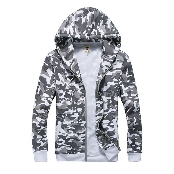 wholesale-men fashion zipper hoodies sweatshirt long sleeved camouflage print men zipper jacket outwear hip, Black
wholesale-men fashion zipper hoodies sweatshirt long sleeved camouflage print men zipper jacket outwear hip, Black