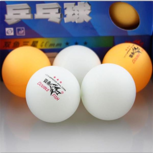wholesale- 30 pieces/lot double fish high strength professional three stars level table tennis ball for competition match club training
wholesale- 30 pieces/lot double fish high strength professional three stars level table tennis ball for competition match club training