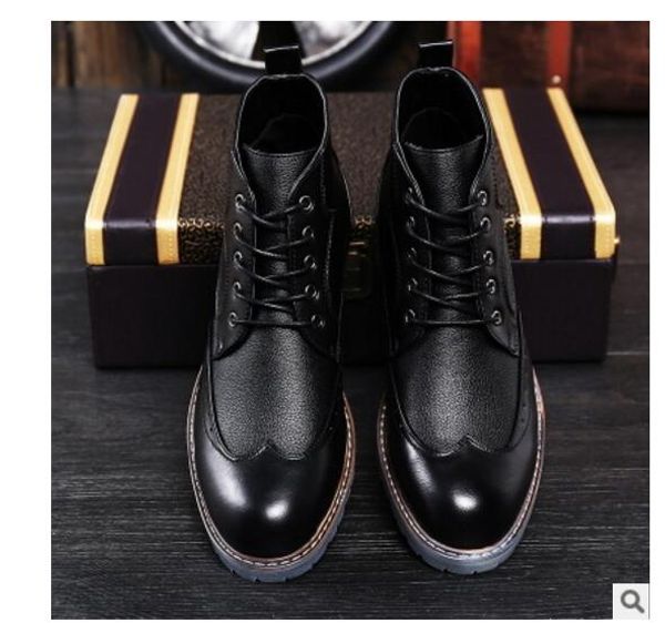 brand luxury mens dress boots genuine leather ankle boots men shoes for business genuine leather mens dress shoes 8955, Black
brand luxury mens dress boots genuine leather ankle boots men shoes for business genuine leather mens dress shoes 8955, Black
