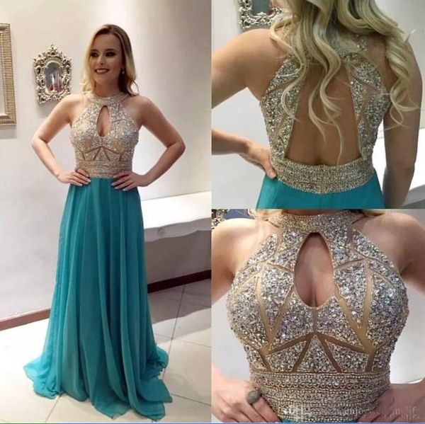 hunter keyhole neck sleeveless hollow out a line chiffon prom dresses 2021 new back crystals sequins evening dresses formal party gowns, Black
hunter keyhole neck sleeveless hollow out a line chiffon prom dresses 2021 new back crystals sequins evening dresses formal party gowns, Black