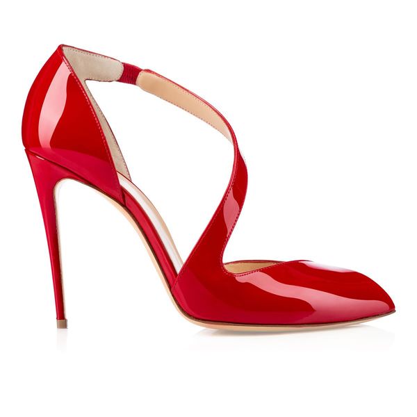 karmran women handmade fashion mailitante 100mm d'orsay straps pointy high heel pumps red patent shoes, Black
karmran women handmade fashion mailitante 100mm d'orsay straps pointy high heel pumps red patent shoes, Black
