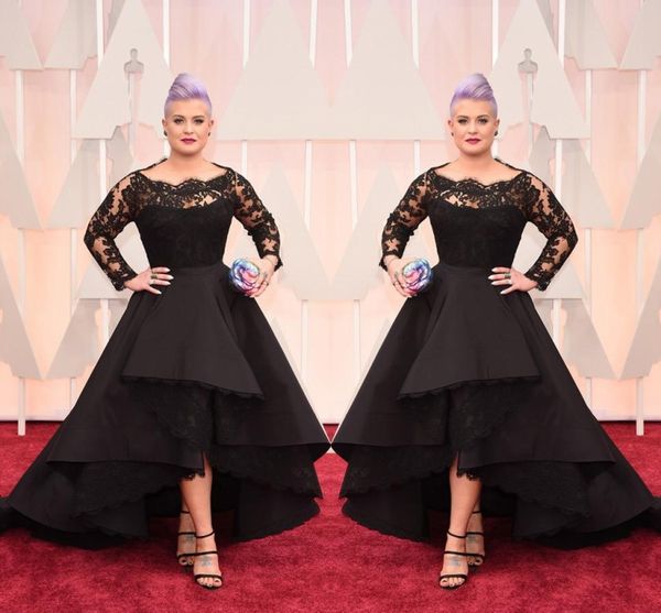 black evening dresses oscar hi-lo lace long sleeve prom gown excellent taffeta runway fashion show plus size formal party evening 242n, Black;red
black evening dresses oscar hi-lo lace long sleeve prom gown excellent taffeta runway fashion show plus size formal party evening 242n, Black;red