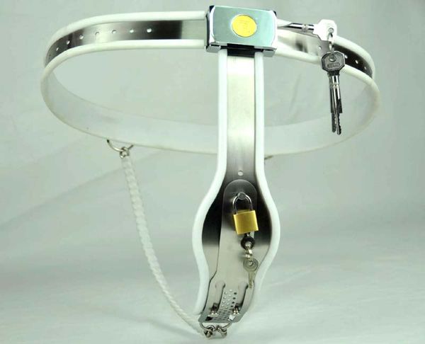 female fully adjustable y-type stainless steel chastity belt chastity device toys black/white/pink/blue j1615
female fully adjustable y-type stainless steel chastity belt chastity device toys black/white/pink/blue j1615