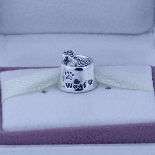 authentic 925 sterling silver beads woof charm fits for pandora jewelry bracelets & necklace 2016 new christmas gifts for friend 1pc/lot, Black
authentic 925 sterling silver beads woof charm fits for pandora jewelry bracelets & necklace 2016 new christmas gifts for friend 1pc/lot, Black