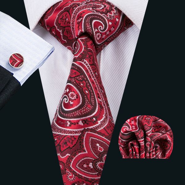 classic silk mens ties red tie set paisley mens neck tiestie hanky cufflinks sets jacquard woven meeting business wedding party n-1525, Black;blue
classic silk mens ties red tie set paisley mens neck tiestie hanky cufflinks sets jacquard woven meeting business wedding party n-1525, Black;blue