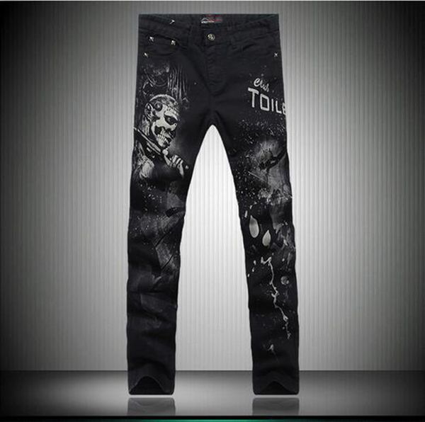 new men's leisure fashion personality, cultivate one's morality show thin cotton denim printing straight trousers 684 /28-38, Blue
new men's leisure fashion personality, cultivate one's morality show thin cotton denim printing straight trousers 684 /28-38, Blue