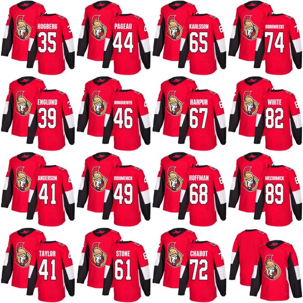 2017-2018 Season 65 Erik Karlsson 67 Ben Harpur 82 Colin White 41 Danny Taylor 46 Erik Burgdoerfer 61 Mark Stone Ottawa Senators Jersey
2017-2018 Season 65 Erik Karlsson 67 Ben Harpur 82 Colin White 41 Danny Taylor 46 Erik Burgdoerfer 61 Mark Stone Ottawa Senators Jersey