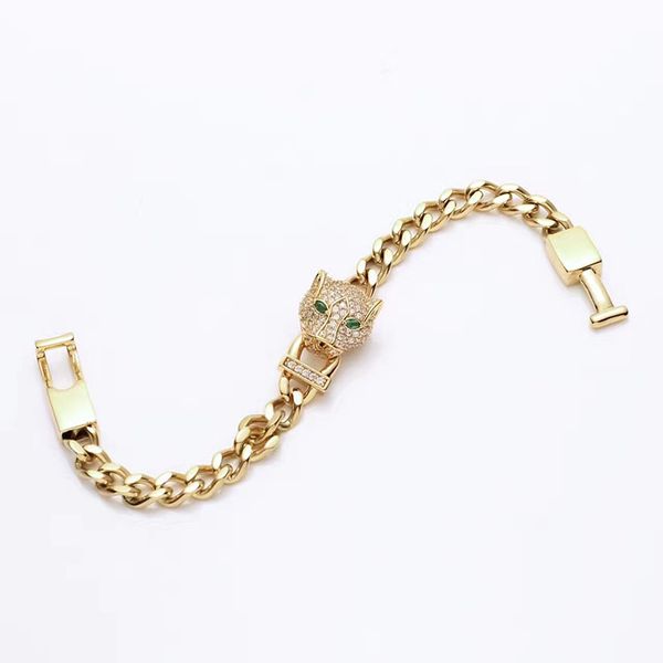 Wholesale or drill a leopard head bracelet with ms han edition 18 k rose gold with diamonds Leopard bracelet
Wholesale or drill a leopard head bracelet with ms han edition 18 k rose gold with diamonds Leopard bracelet
