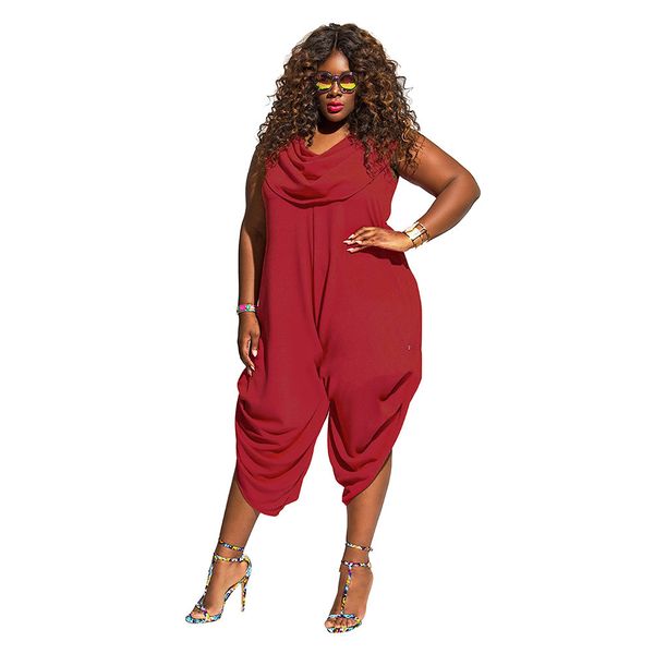 wholesale- 2017 new women sleeveless loose heaps collar jumpsuit rompers baggy harem trousers casual playsuit overalls oversized yf401, Black;white
wholesale- 2017 new women sleeveless loose heaps collar jumpsuit rompers baggy harem trousers casual playsuit overalls oversized yf401, Black;white
