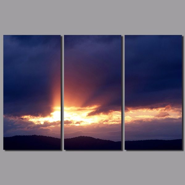 3pcs dark blue decoration sun wall art pictures sunset landscape mountains gold pink clouds canvas painting living room unframed
3pcs dark blue decoration sun wall art pictures sunset landscape mountains gold pink clouds canvas painting living room unframed