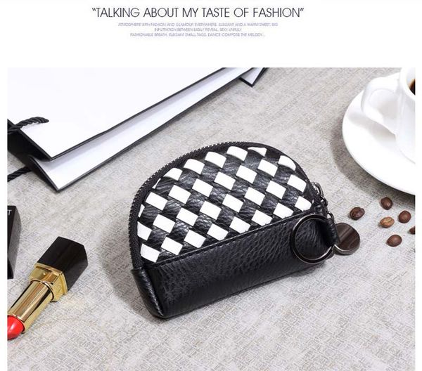 10pcs min weave shell coin purses ladies pu candy color short wallets keychain 12*9*2.5cm, Red;black
10pcs min weave shell coin purses ladies pu candy color short wallets keychain 12*9*2.5cm, Red;black