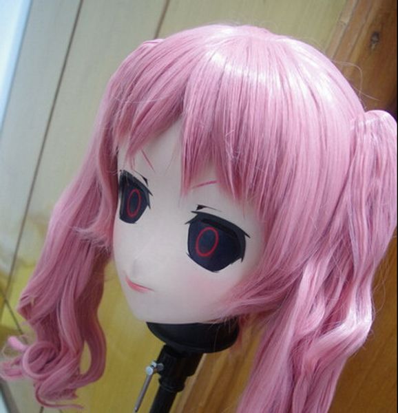 c2-043) handmade female fashion silicone rubber face masks cosplay kigurumi mask crossdresser doll japanese kig anime role play, Black;red
c2-043) handmade female fashion silicone rubber face masks cosplay kigurumi mask crossdresser doll japanese kig anime role play, Black;red