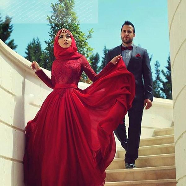 2019 new arrival middle east red arabic muslim evening dresses floor length long sleeve gowns high neck prom gowns, Black;red
2019 new arrival middle east red arabic muslim evening dresses floor length long sleeve gowns high neck prom gowns, Black;red
