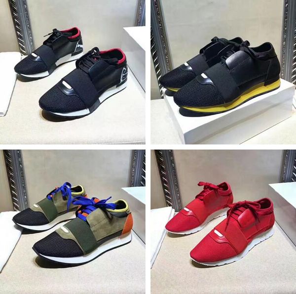 wholesale race runner shoes casual man woman new designer mixed colors leather mesh trainer shoes sneaker size 35-46, Black
wholesale race runner shoes casual man woman new designer mixed colors leather mesh trainer shoes sneaker size 35-46, Black