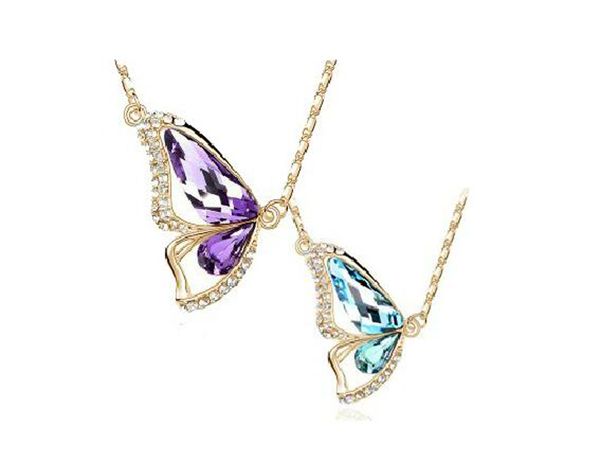 austria crystal butterfly necklace jewelry for women jewelry fashion trend alloy necklaces 10pcs min order b91, Silver
austria crystal butterfly necklace jewelry for women jewelry fashion trend alloy necklaces 10pcs min order b91, Silver