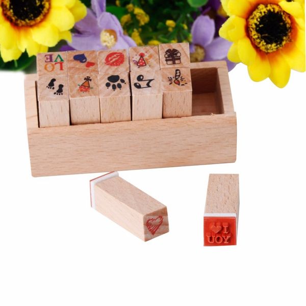 wholesale- 12pcs diy cute cartoon wooden rubber seal box diary scrapbook drawing art, Purple;pink
wholesale- 12pcs diy cute cartoon wooden rubber seal box diary scrapbook drawing art, Purple;pink