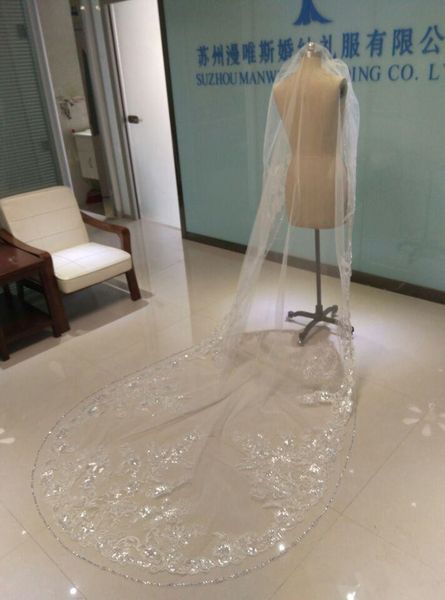 real image wedding veils cathedral length 2020 bridal accessories rhinestones beaded tulle bridal veils with comb in stock, Black
real image wedding veils cathedral length 2020 bridal accessories rhinestones beaded tulle bridal veils with comb in stock, Black