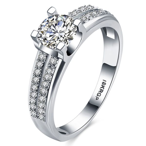 luxury design elegant finger ring women girls fashion crystal 18krgp white gold plated party engagement rings accesories, Golden;silver
luxury design elegant finger ring women girls fashion crystal 18krgp white gold plated party engagement rings accesories, Golden;silver