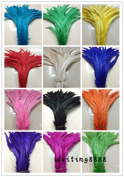 Adornment more occasions High quality 100pcs beautiful dyeing rooster tail feathers 35-40cm /14-16inches more color choices recommended
Adornment more occasions High quality 100pcs beautiful dyeing rooster tail feathers 35-40cm /14-16inches more color choices recommended
