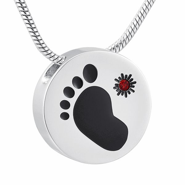 cmj9911 footprint and sumflower stainless steel urn necklace cremation ash holder pendant perfect memorial jewelry funeral casket, Silver
cmj9911 footprint and sumflower stainless steel urn necklace cremation ash holder pendant perfect memorial jewelry funeral casket, Silver