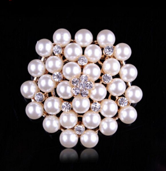 3 colors vintage silver tone rhinestone crystal diamante and faux cream pearl cluster large bridal bouquet pin brooch, Gray
3 colors vintage silver tone rhinestone crystal diamante and faux cream pearl cluster large bridal bouquet pin brooch, Gray