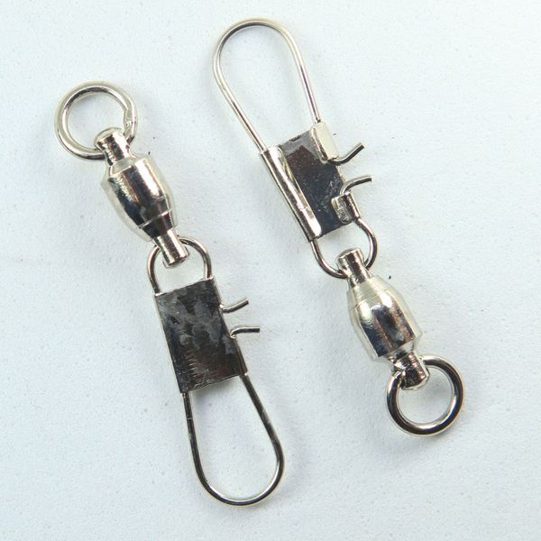 INFOF 100 pieces/lot Fishing swivels ball bearing swivel with interlock snap carp fishing connector bass fishing tackle
INFOF 100 pieces/lot Fishing swivels ball bearing swivel with interlock snap carp fishing connector bass fishing tackle