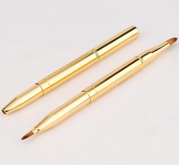 double-headed makeup brush retractable lip brush eye liner eyeshadow foundation brush make up cosmetics gold adjustable tool
double-headed makeup brush retractable lip brush eye liner eyeshadow foundation brush make up cosmetics gold adjustable tool