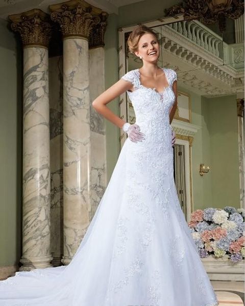 2019 Sexy Backless Mermaid Wedding Dress Cap Sleeves Court Train Ruffled Vestidos Beaded Appliques Bridal Vintage Wedding Gowns Custom Made
2019 Sexy Backless Mermaid Wedding Dress Cap Sleeves Court Train Ruffled Vestidos Beaded Appliques Bridal Vintage Wedding Gowns Custom Made