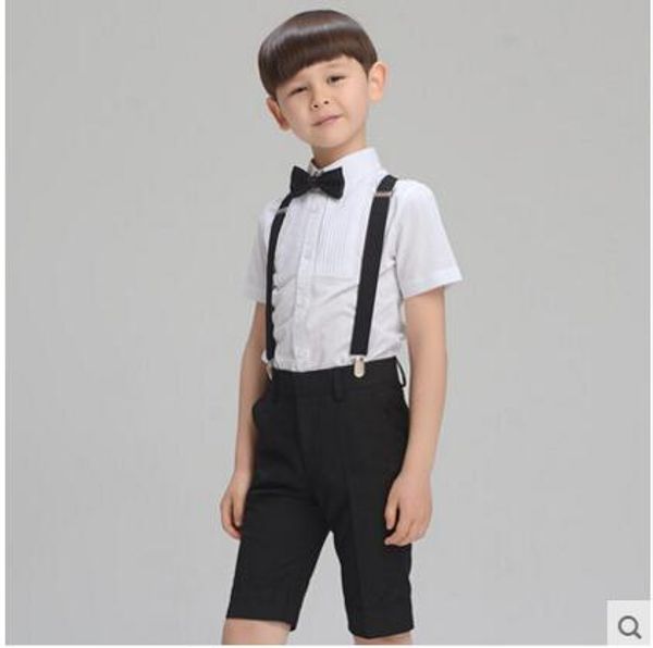 2016 new fashion boys dress suit children school uniforms host suspenders chorus suits in the summer of flower, White
2016 new fashion boys dress suit children school uniforms host suspenders chorus suits in the summer of flower, White
