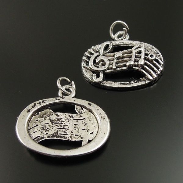 vintage style atq silver oval music staff charm music note pendant g clef 40pcs jewelry making, Bronze;silver
vintage style atq silver oval music staff charm music note pendant g clef 40pcs jewelry making, Bronze;silver
