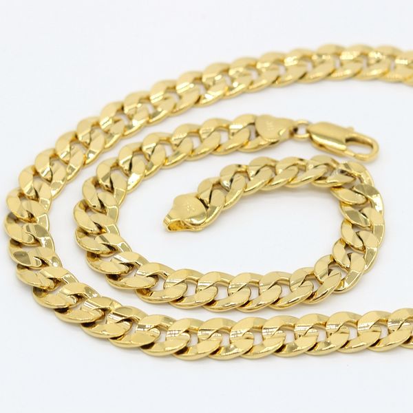 mens jewelry set flat polished curb chain set 18k yellow gold filled classic mens necklace+bracelet (24 inches,8.6 inches), Silver
mens jewelry set flat polished curb chain set 18k yellow gold filled classic mens necklace+bracelet (24 inches,8.6 inches), Silver