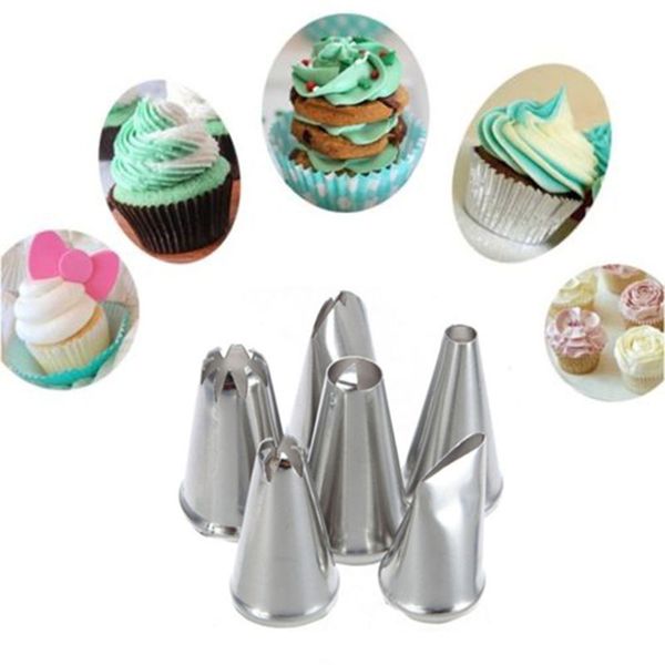 wholesale- diy stainless steel icing piping nozzles pastry tips fondant cup cake baking
wholesale- diy stainless steel icing piping nozzles pastry tips fondant cup cake baking