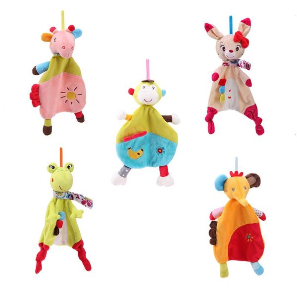 Wholesale- Baby Rattles Mobile Toy Soft Animal Style Comfort Appease Towel Cute Plush Doll Toy Newborn Infant Teether Chew Toy Baby Bibs
Wholesale- Baby Rattles Mobile Toy Soft Animal Style Comfort Appease Towel Cute Plush Doll Toy Newborn Infant Teether Chew Toy Baby Bibs