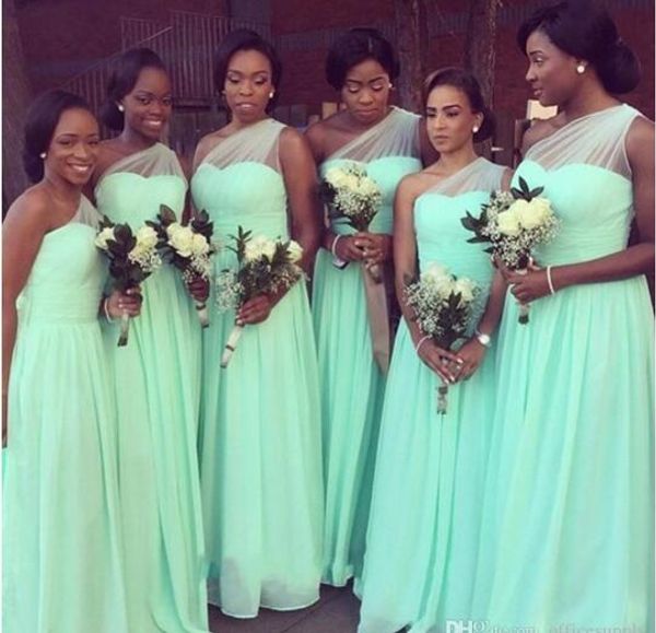 vestidos mint green bridesmaid dresses under 100 chiffon long one shoulder gowns plus size maid of honor gowns elegant, White;pink
vestidos mint green bridesmaid dresses under 100 chiffon long one shoulder gowns plus size maid of honor gowns elegant, White;pink