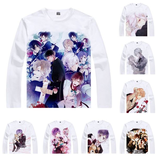 anime shirt diabolik lovers diaborikku ravazu t-shirts multi-style long sleeve komori yui sakamaki kanato cosplay motivs kawaii shirts, White;black
anime shirt diabolik lovers diaborikku ravazu t-shirts multi-style long sleeve komori yui sakamaki kanato cosplay motivs kawaii shirts, White;black