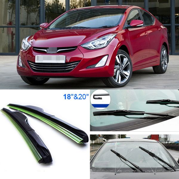 2pcs 20"+18" front windscreen windshield wiper blades soft rubber windshield wiper blade for hyundai elantra
2pcs 20"+18" front windscreen windshield wiper blades soft rubber windshield wiper blade for hyundai elantra
