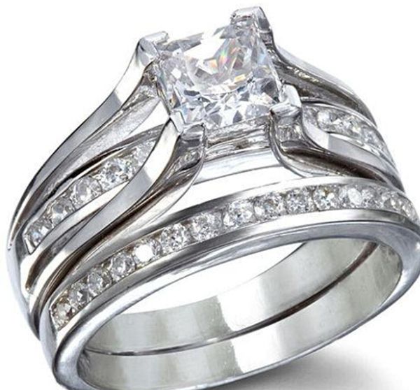 3ct sz 6/7/8/9 jewelry wedding rings princess cut white z 10kt gold filled women wedding ring set for love gift, Slivery;golden
3ct sz 6/7/8/9 jewelry wedding rings princess cut white z 10kt gold filled women wedding ring set for love gift, Slivery;golden