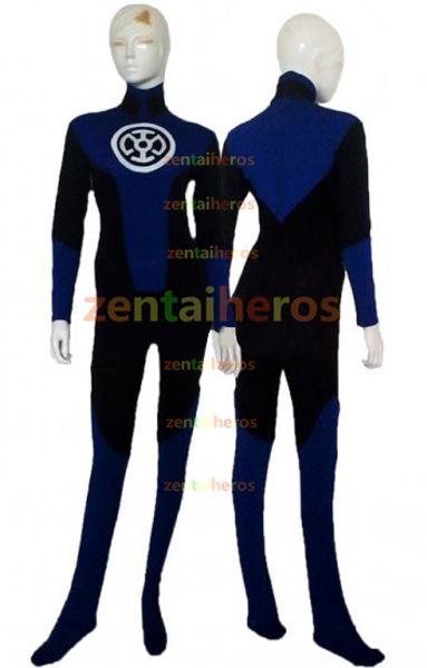 черный и королевский синий спандекс лайкра супергерой хэллоуин косплей зентаи костюм, Black;red 
черный и королевский синий спандекс лайкра супергерой хэллоуин косплей зентаи костюм, Black;red
